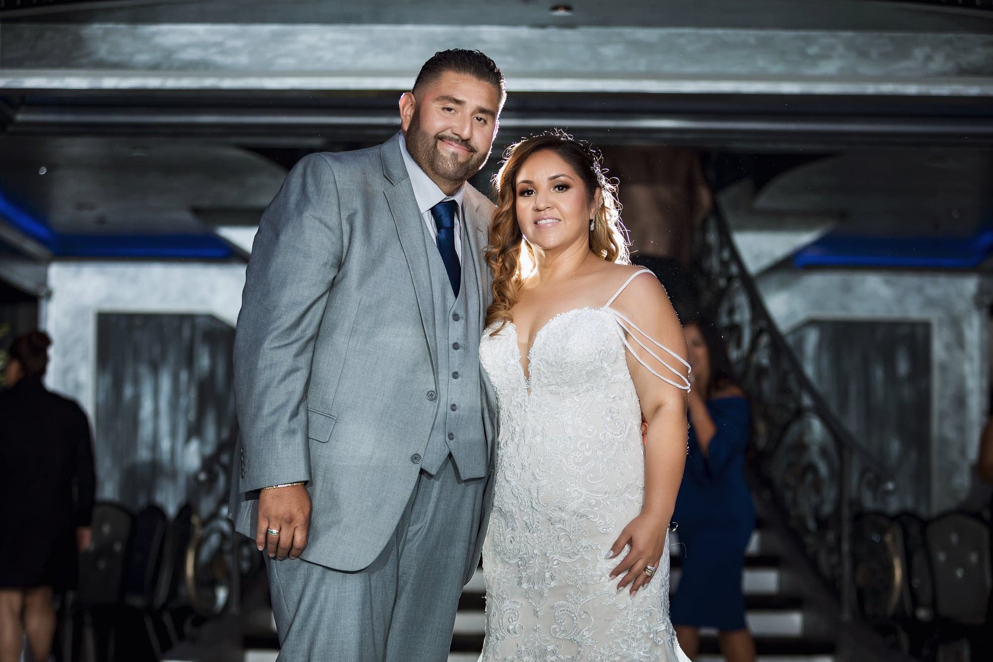 Francisco and Alejandra together during their 25th anniversary celebration